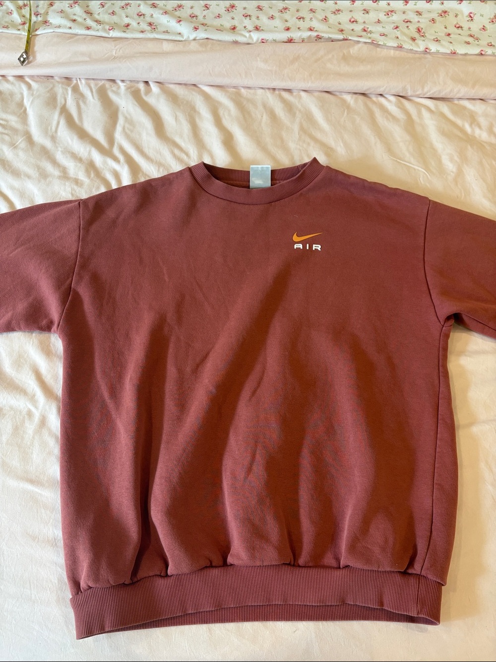Nike kids Crewneck Sweatshirt - Maroon with Gold Swoosh